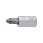 Dado de 1/4” con punta de cruz