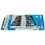 Juego de llaves de dado con mango TBI, en caja de cartón