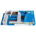 Juego de pinzas en caja de cartón