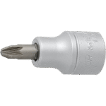 Dado de 1/2” con punta Pozidriv (PZ-doble cruz)