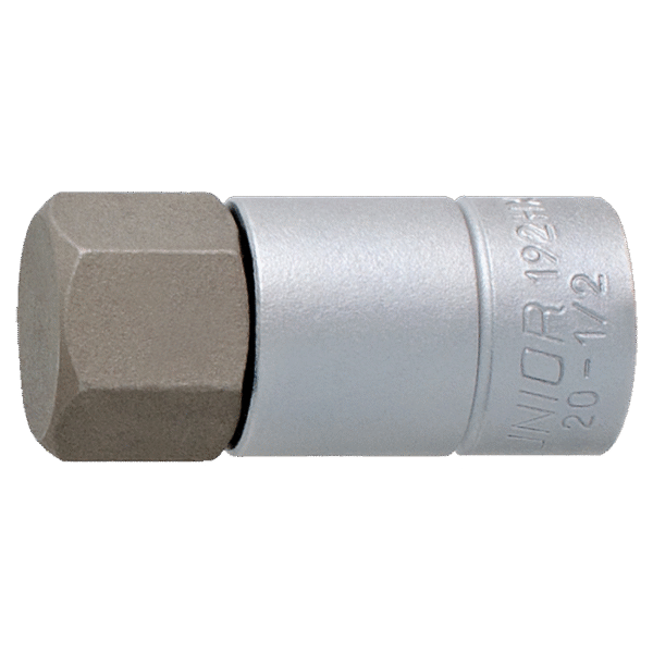 Dado de 1/2” con punta HX (métrico)