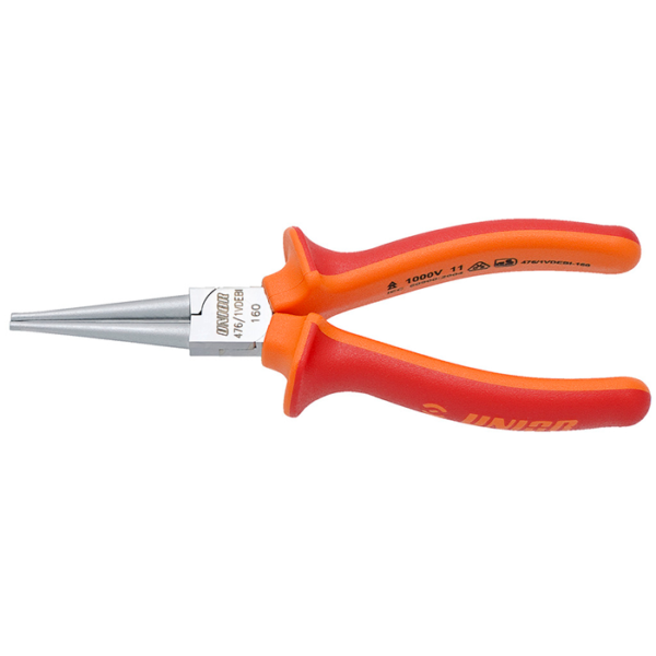 Pinza aislada puntas largas redondas- 476/1VDEBI